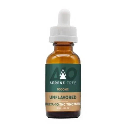 Serene Tree, Unflavored, Delta10 THC Tinctures, 1000mg, front side