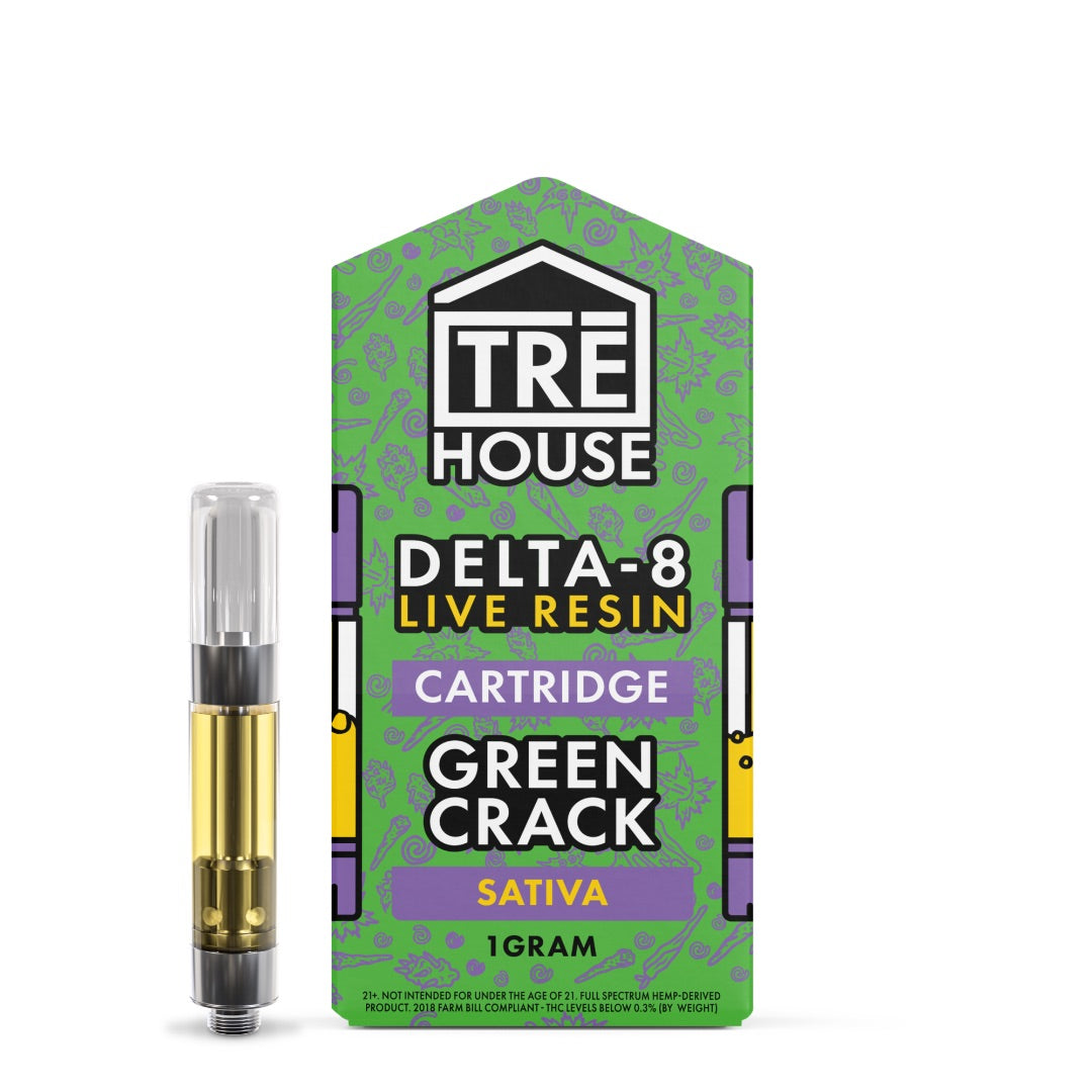 Tre House Delta 8 Live Resin Cartridge 1g