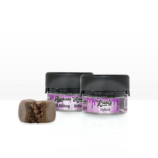 Afghani Runtz 10,000mg hash, font side