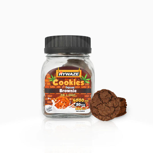 HYWAZE Infused Cookies D8+HHC 200MG per cookie (20pcs)