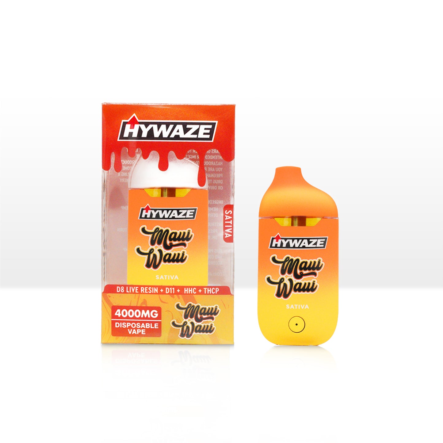 HYWAZE 4g Disposable Vape - D8 Live Resin + D11 + HHC + THCP