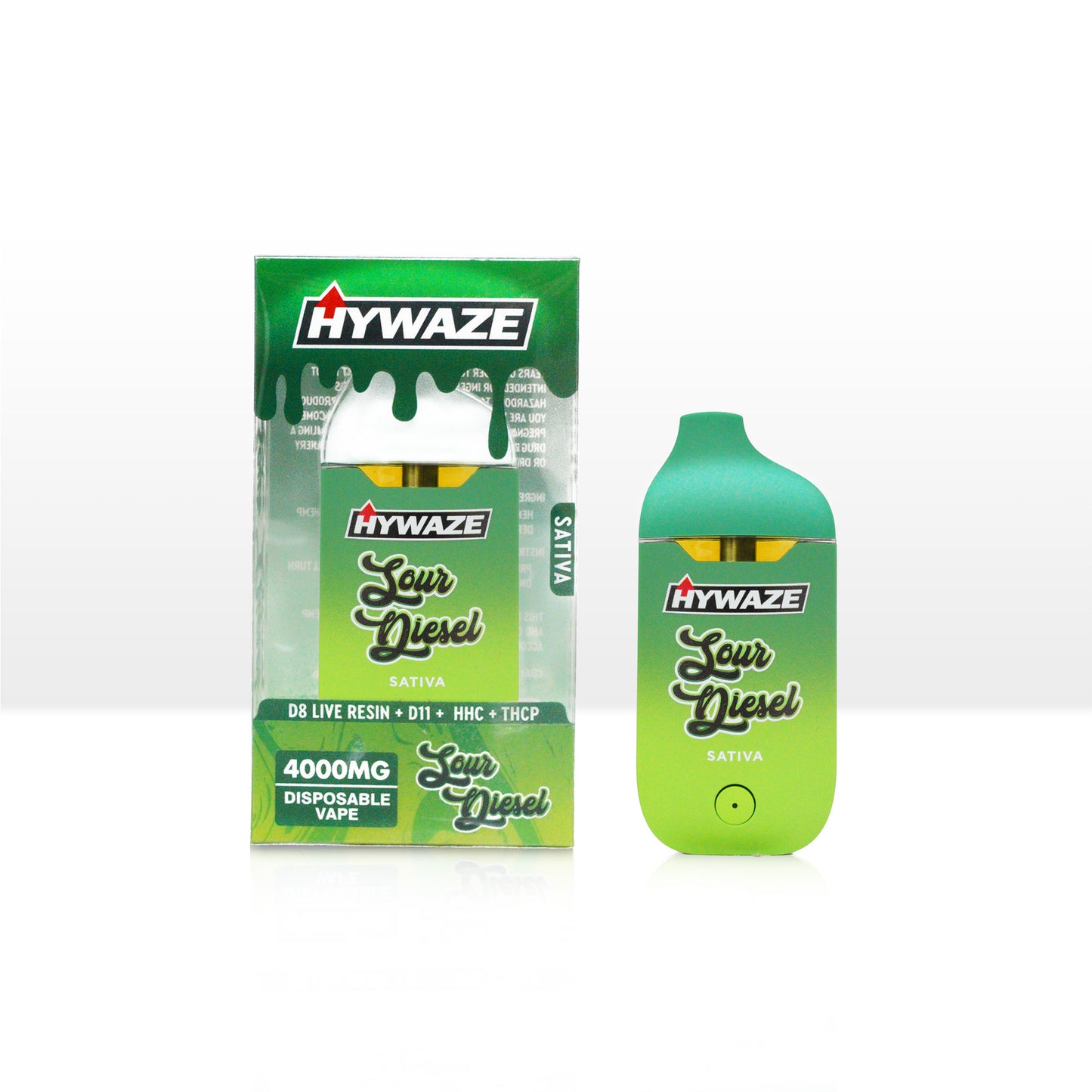 HYWAZE 4g Disposable Vape - D8 Live Resin + D11 + HHC + THCP