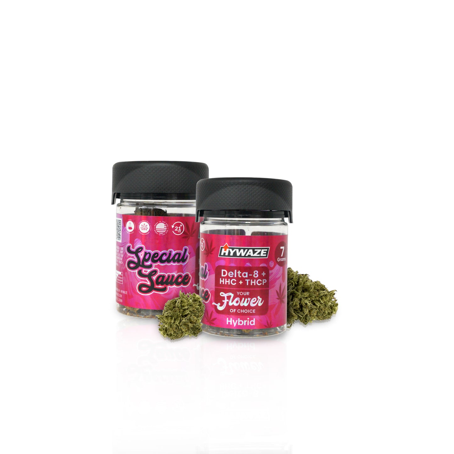 HYWAZE Premium Delta-8 + HHC + THCP Cannabis Flower