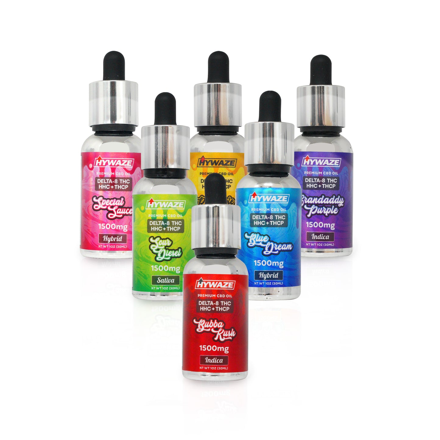 HYWAZE Premium Hemp Oil D8+HHC+THCP