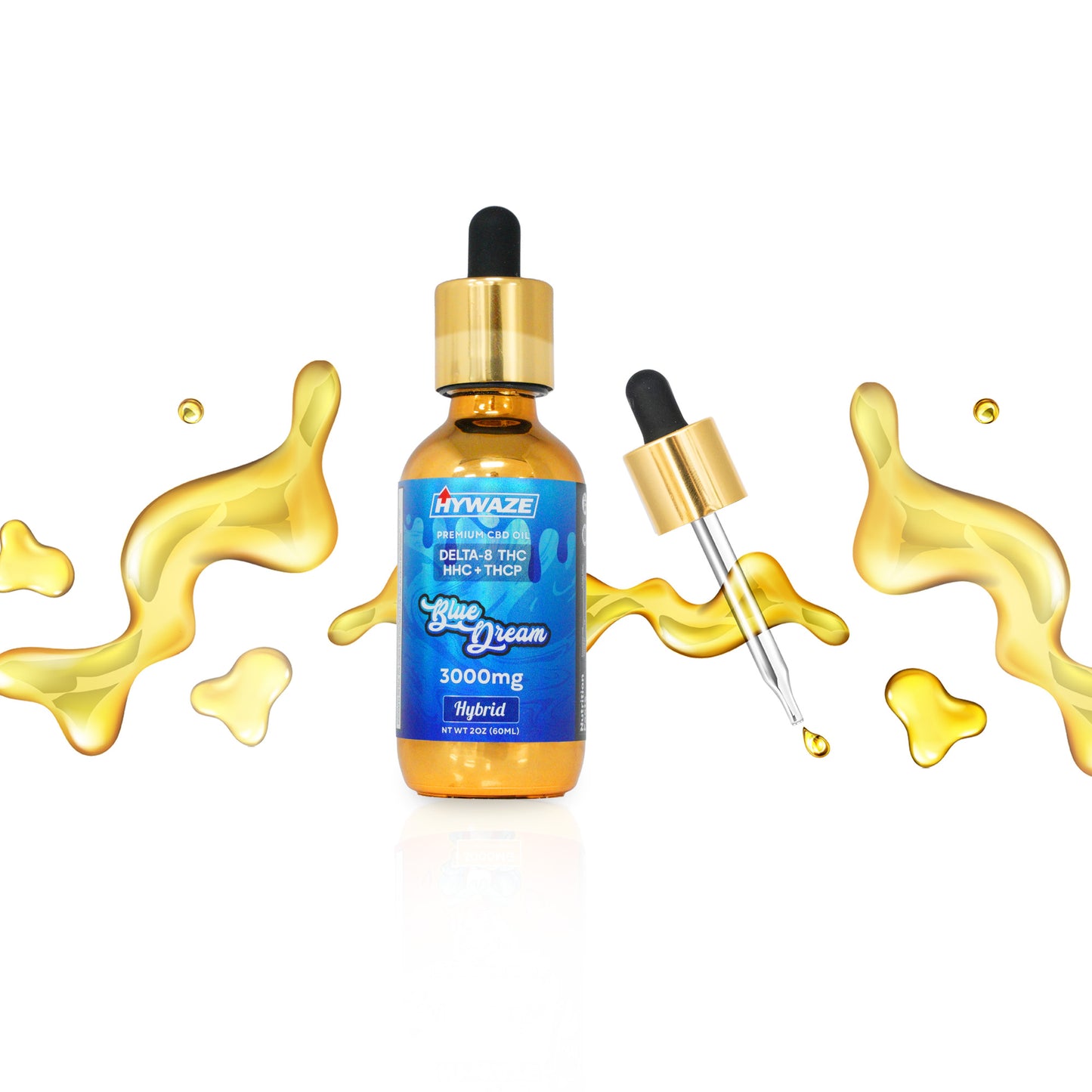 HYWAZE Premium Hemp Oil D8+HHC+THCP