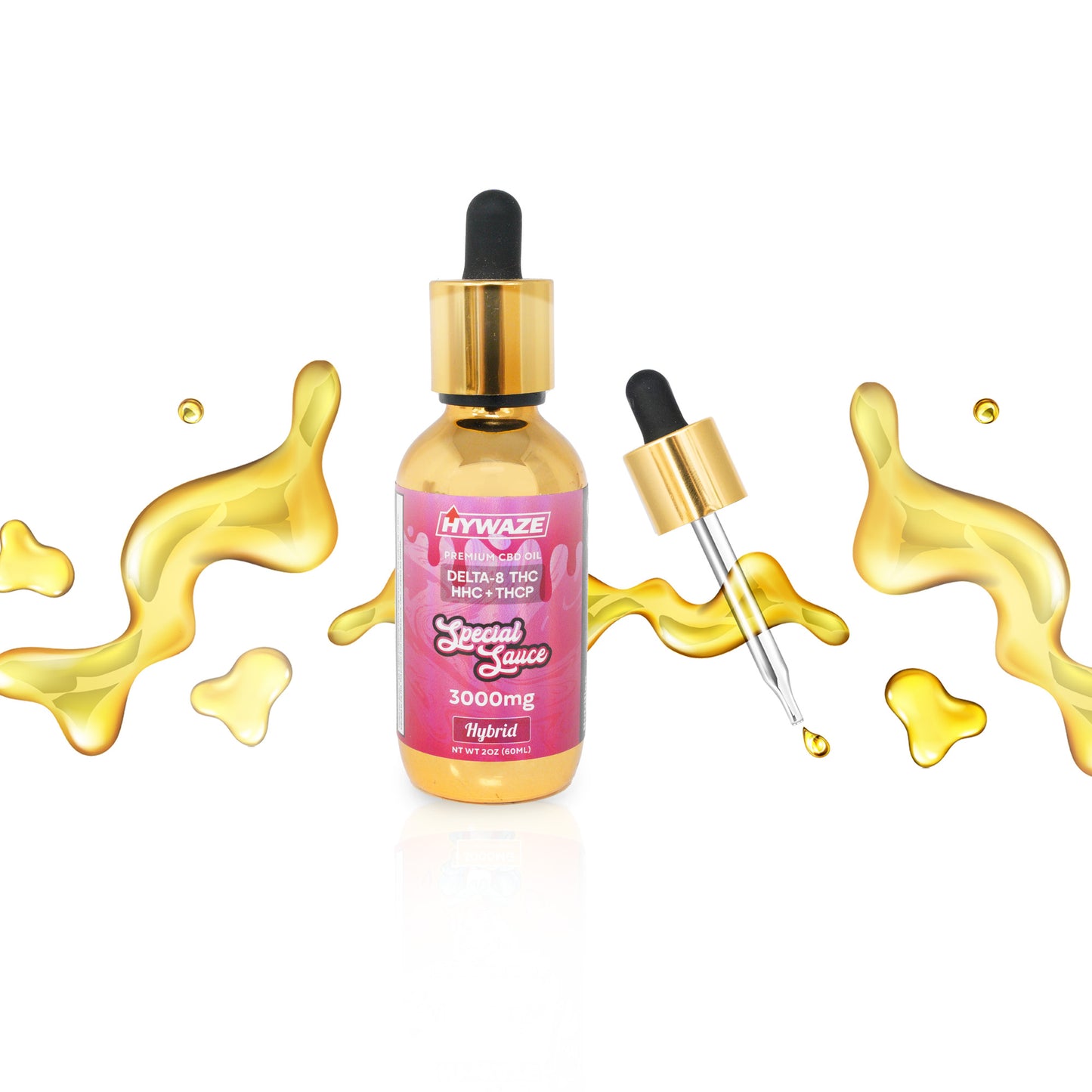 HYWAZE Premium Hemp Oil D8+HHC+THCP