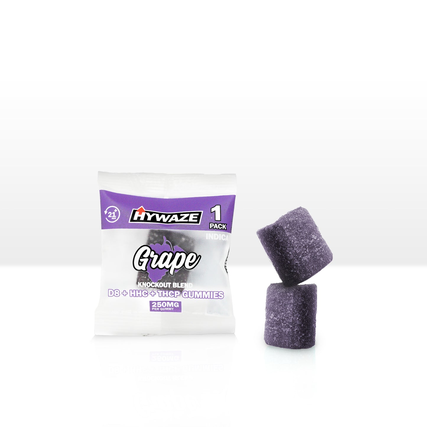 HYWAZE 1-Pack Gummies D9+HHC | D8+HHC+THCP