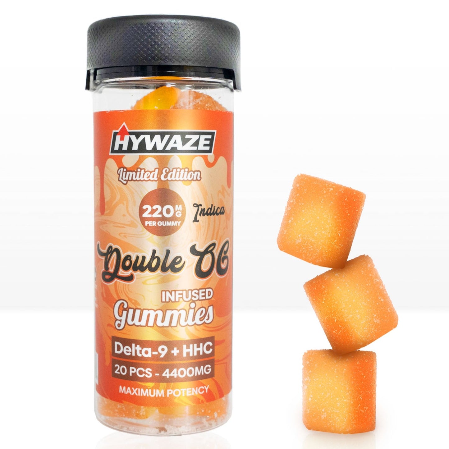 HYWAZE Maximum Potency Gummies Delta-9+HHC 220MG