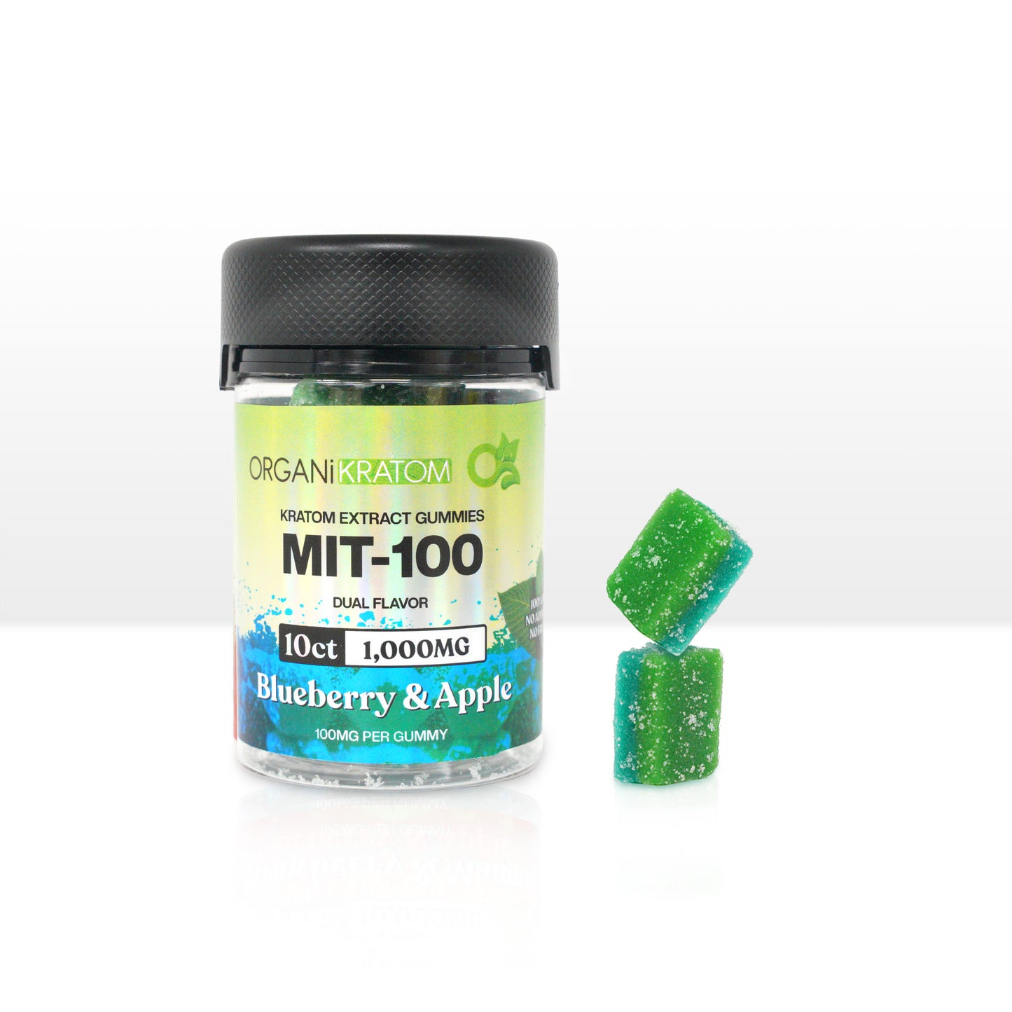 Kratom Extract Gummies MIT-100 Dual Flavor (100MG)