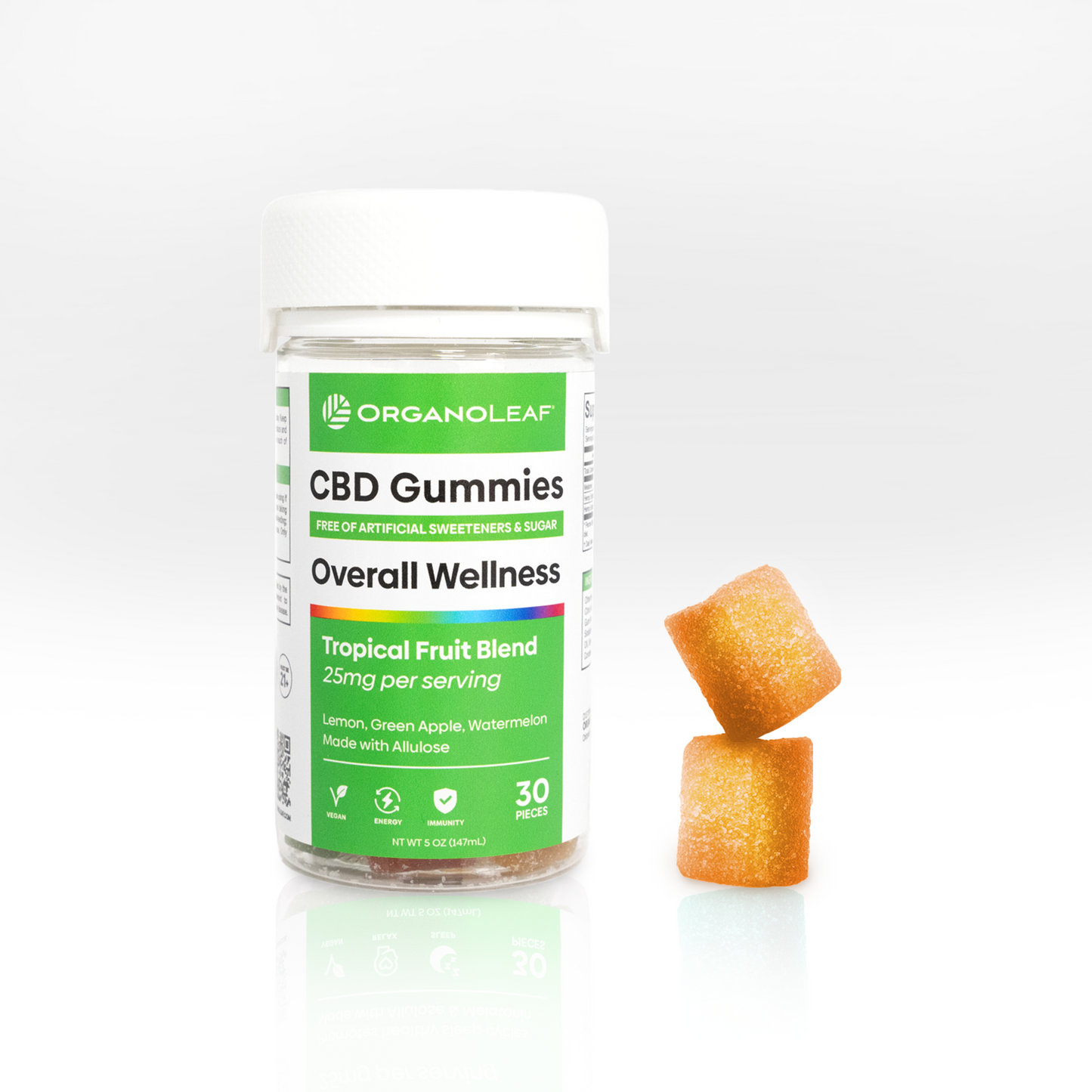 CBD Sugar-Free Gummies - Overall Wellness
