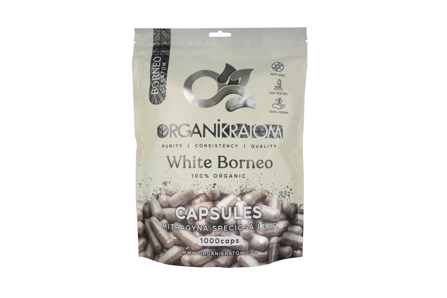 ORGANIKRATOM Capsules - White Vein