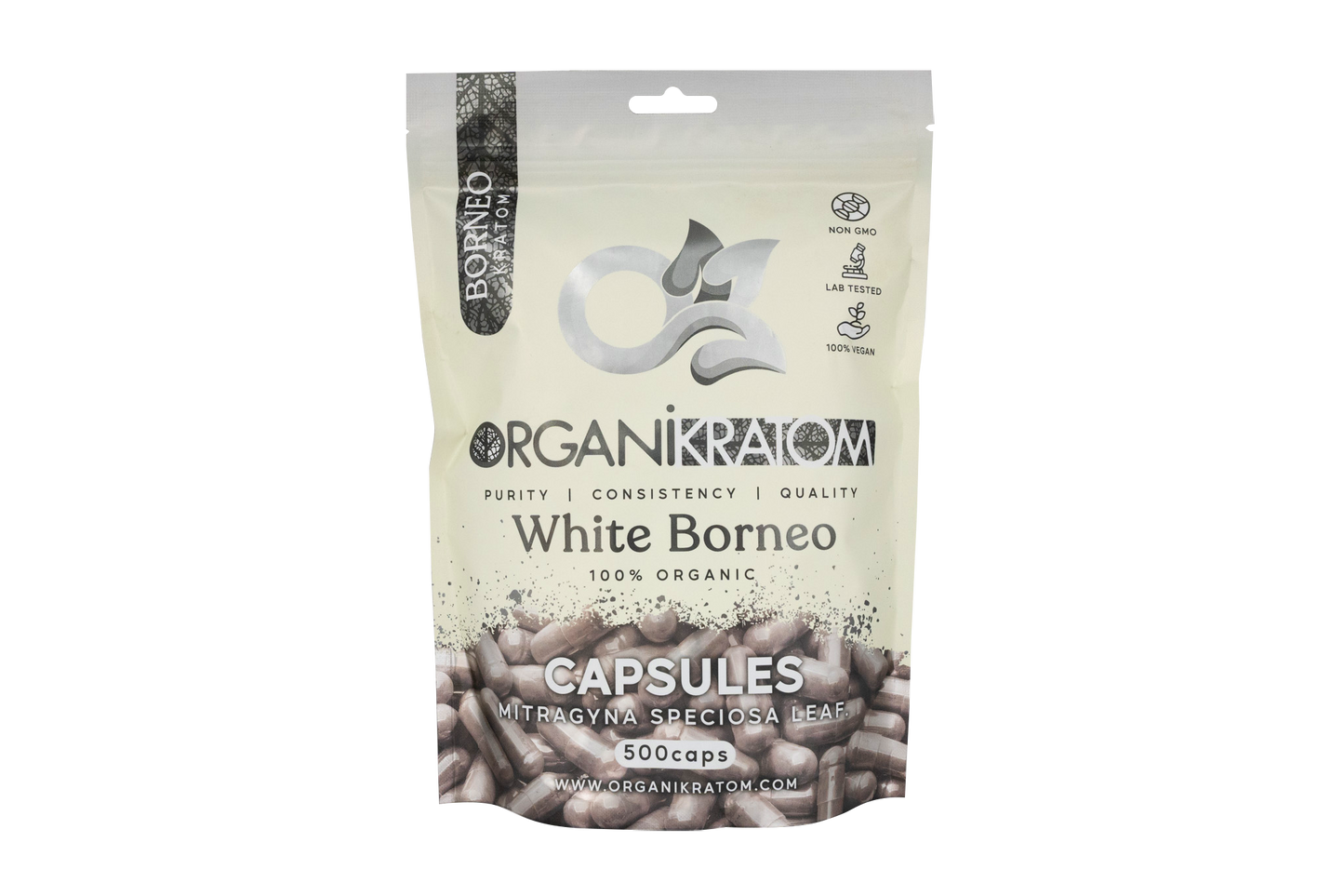 ORGANIKRATOM Capsules - White Vein
