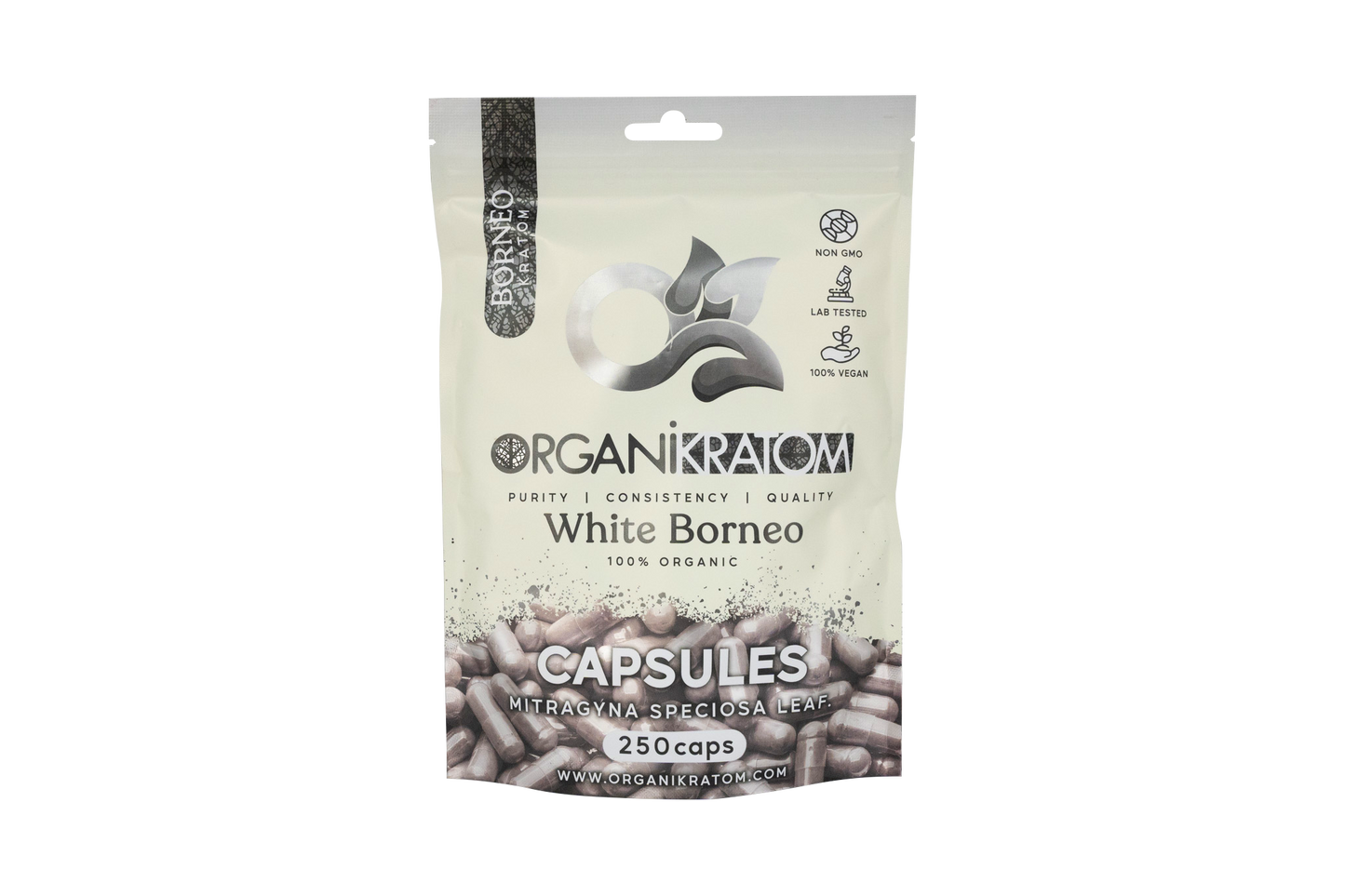 ORGANIKRATOM Capsules - White Vein