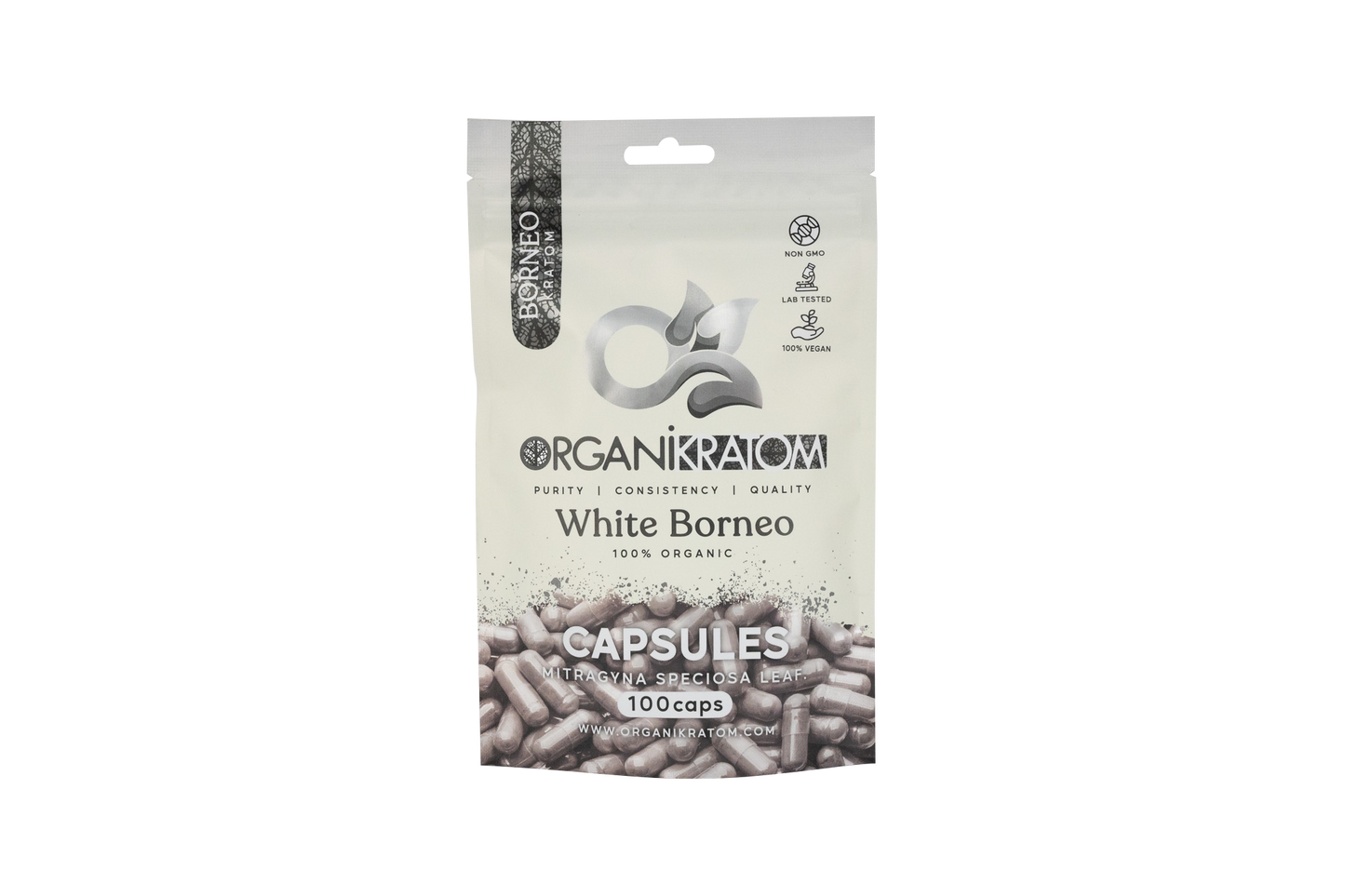 ORGANIKRATOM Capsules - White Vein