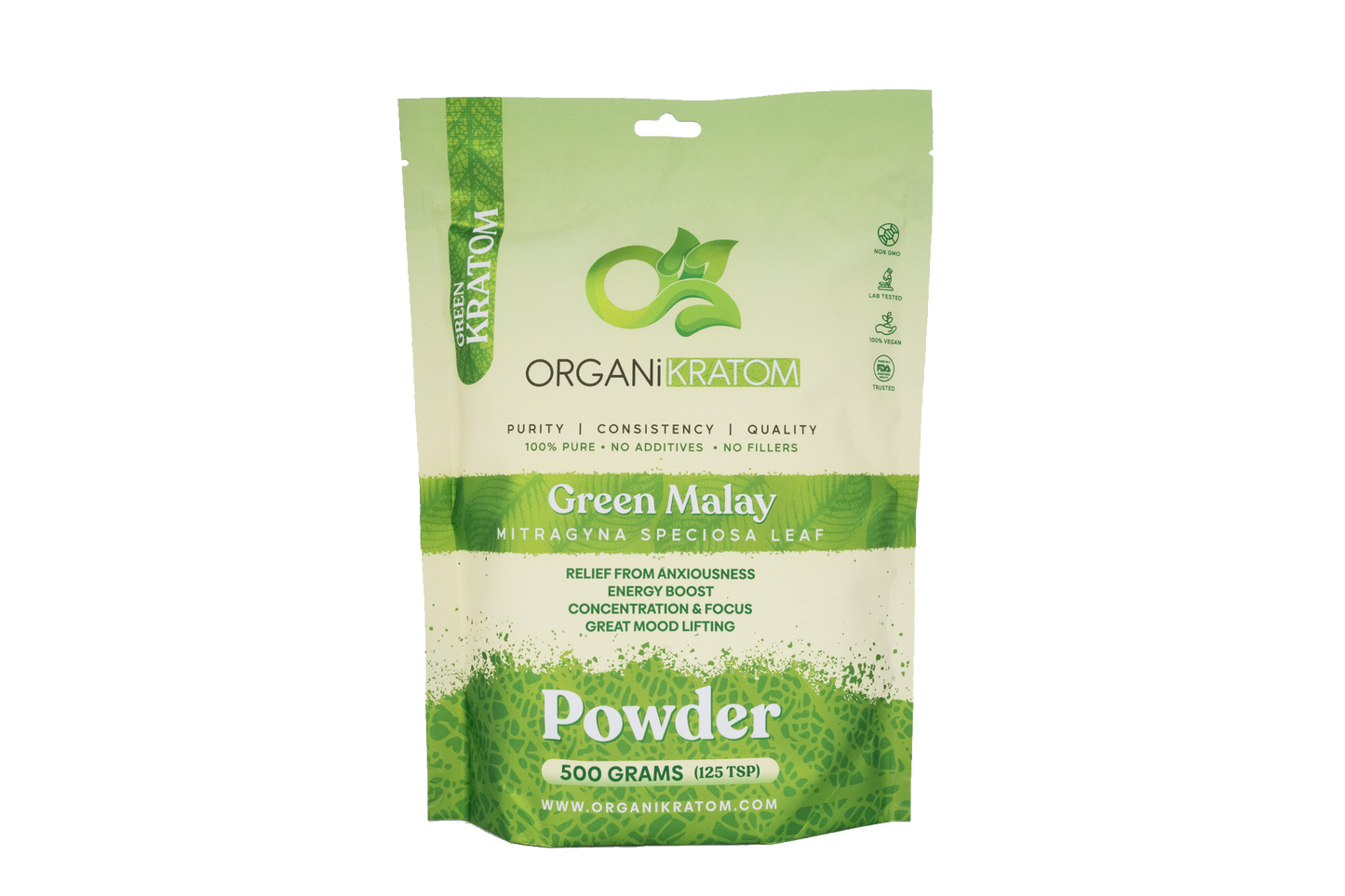 ORGANIKRATOM Powder - Green Vein