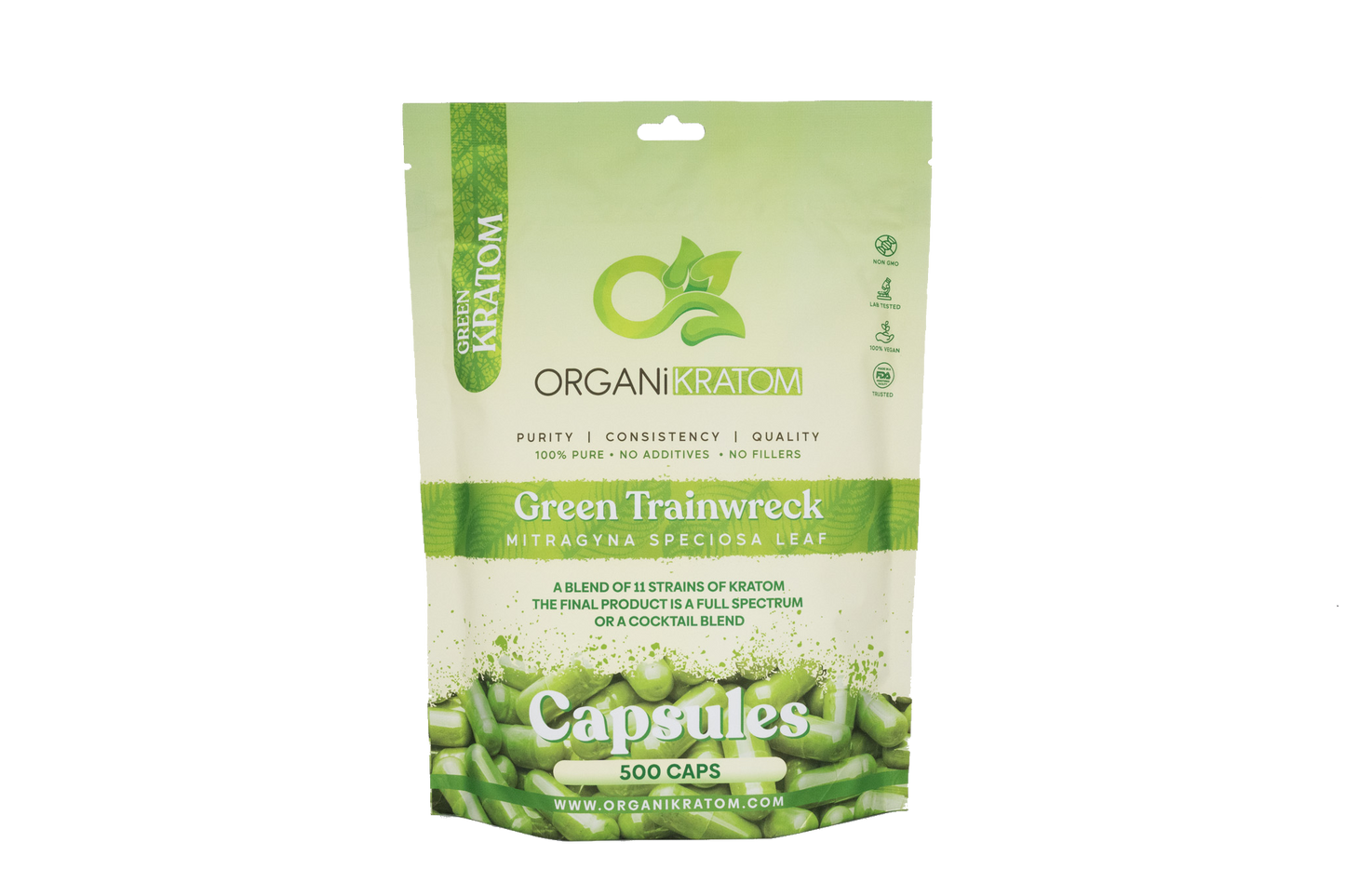 ORGANIKRATOM Capsules - Green Strain