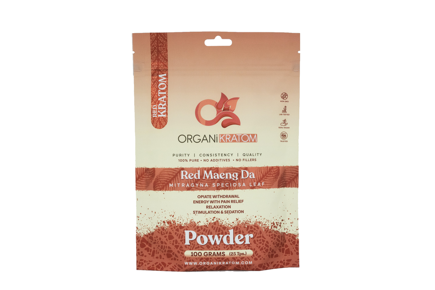 ORGANIKRATOM Powder - Red Vein