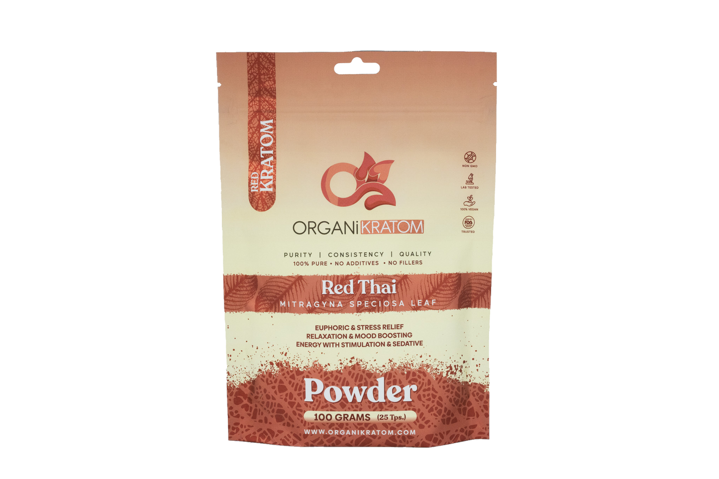 ORGANIKRATOM Powder - Red Vein