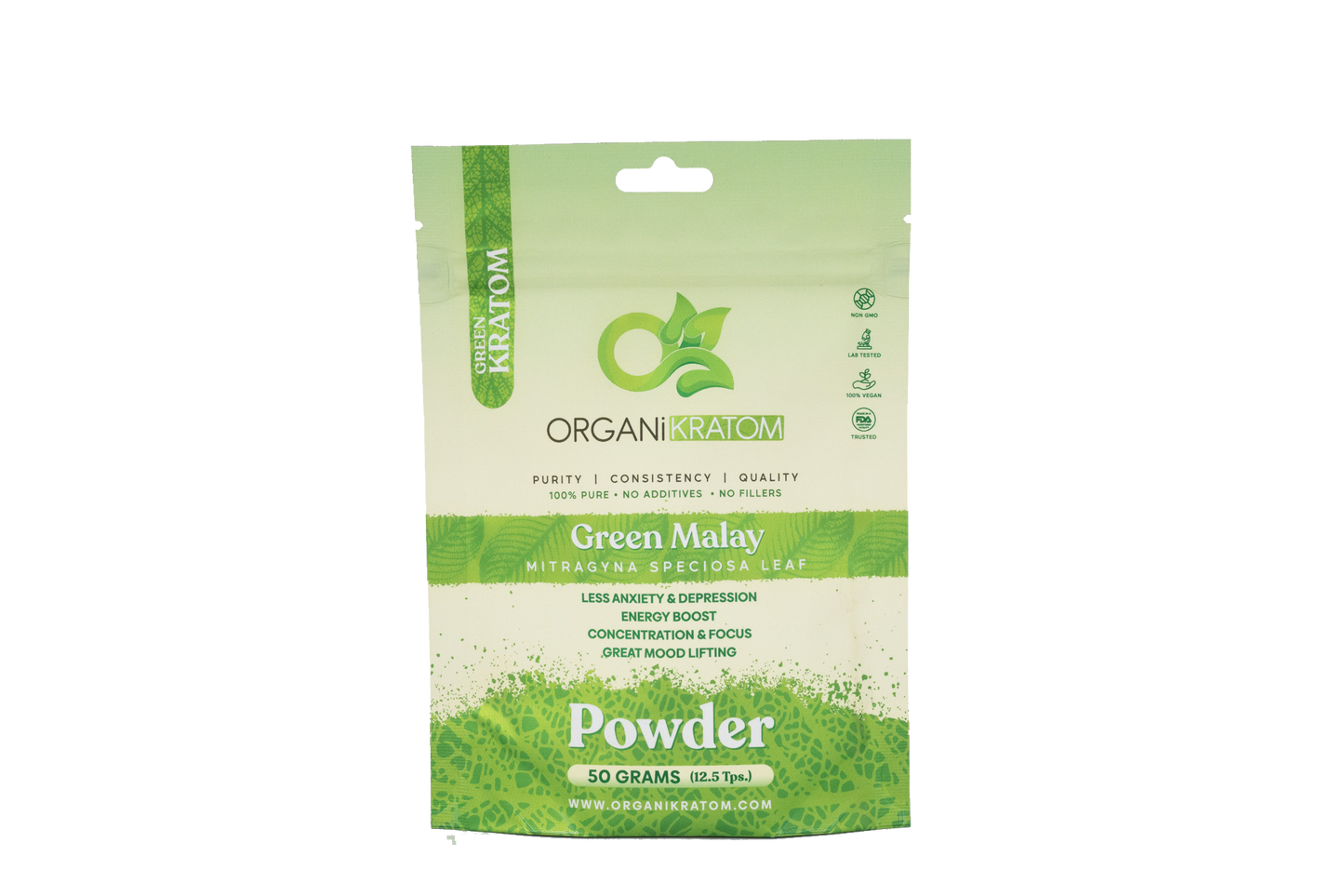 ORGANIKRATOM Powder - Green Vein