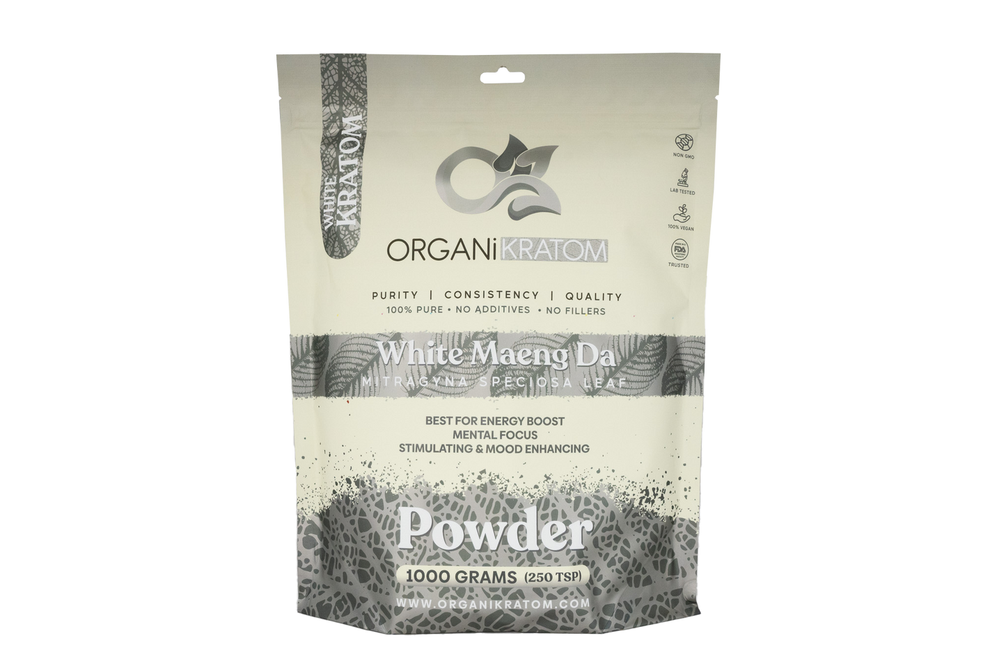 ORGANIKRATOM Powder - White Strain
