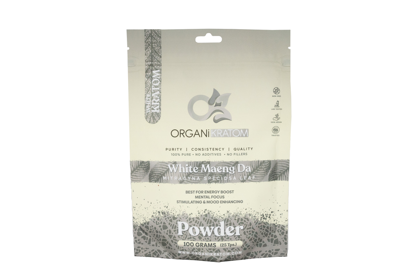 ORGANIKRATOM Powder - White Strain