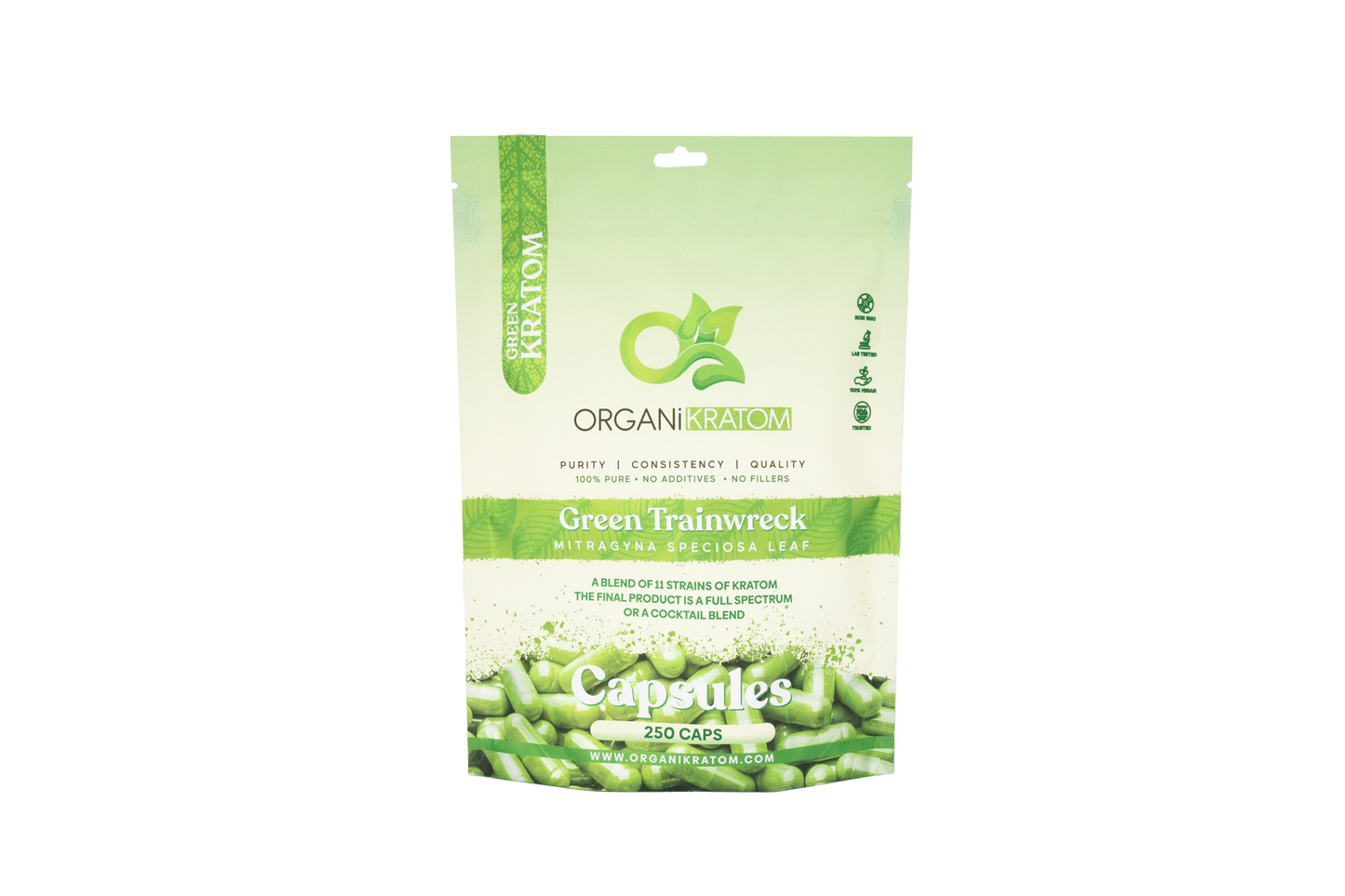 ORGANIKRATOM Capsules - Green Strain