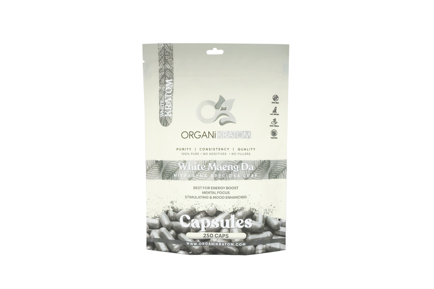 ORGANIKRATOM Capsules - White Vein