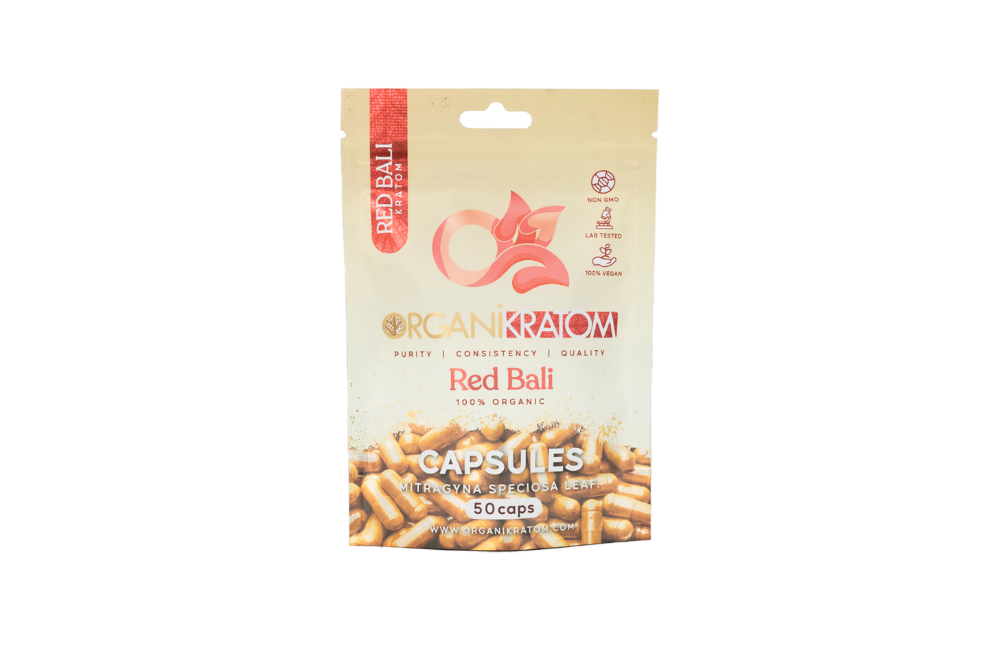ORGANIKRATOM Capsules - Red Strain