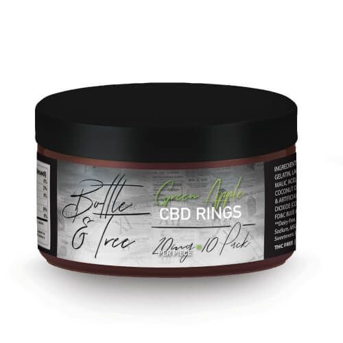 Bottle & Tree CBD Gummy Rings 200mg