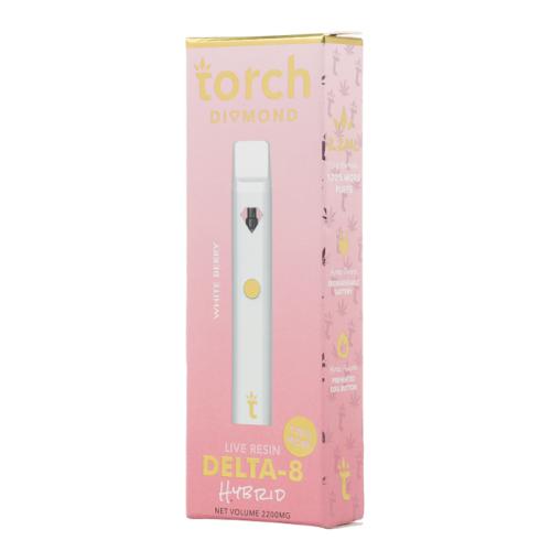 Torch Diamond Live Resin Delta 8 Disposable Vape 2.2g