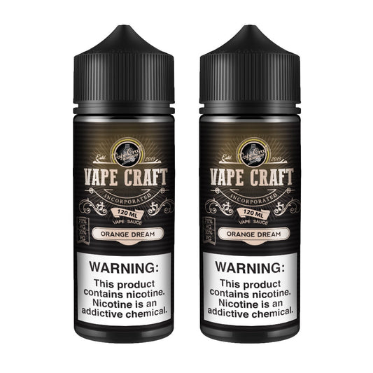 Vape Craft Orange Dream 2 Bottle Bundle