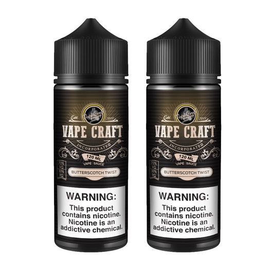 Vape Craft Butterscotch Twist 2 Bottle Bundle