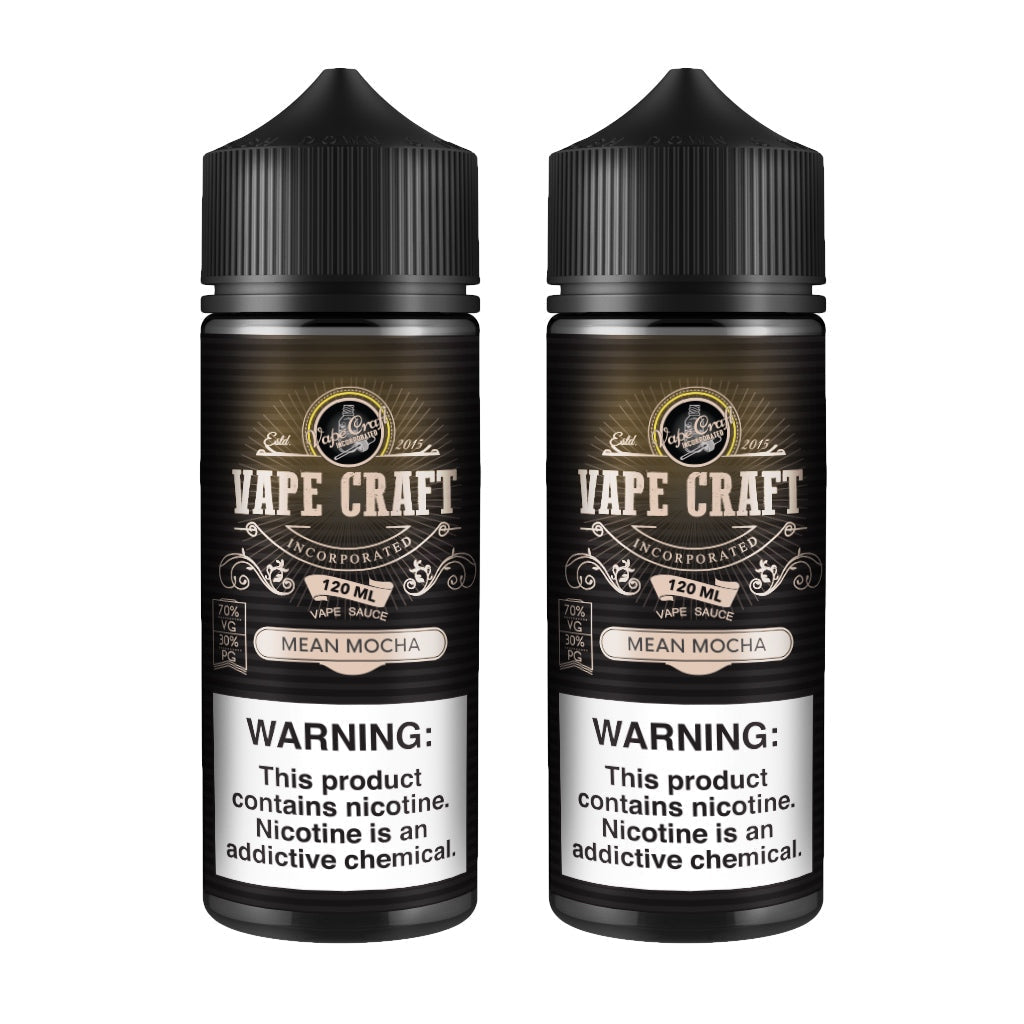 Vape Craft Mean Mocha 2 Bottle Bundle