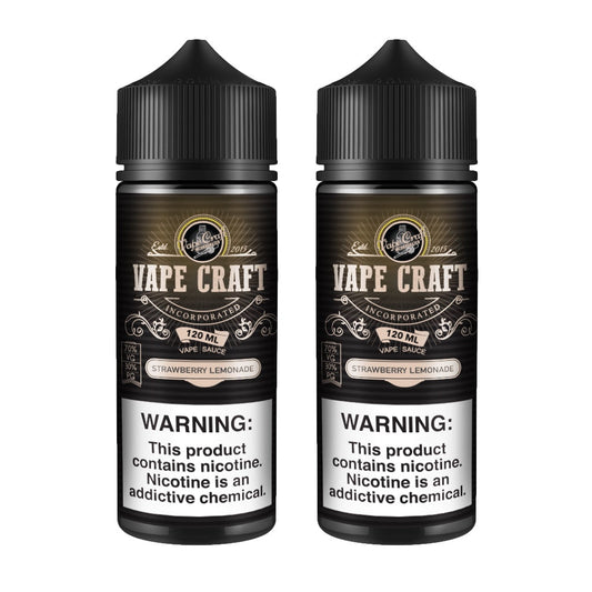 Vape Craft Strawberry Lemonade 2 Bottle Bundle