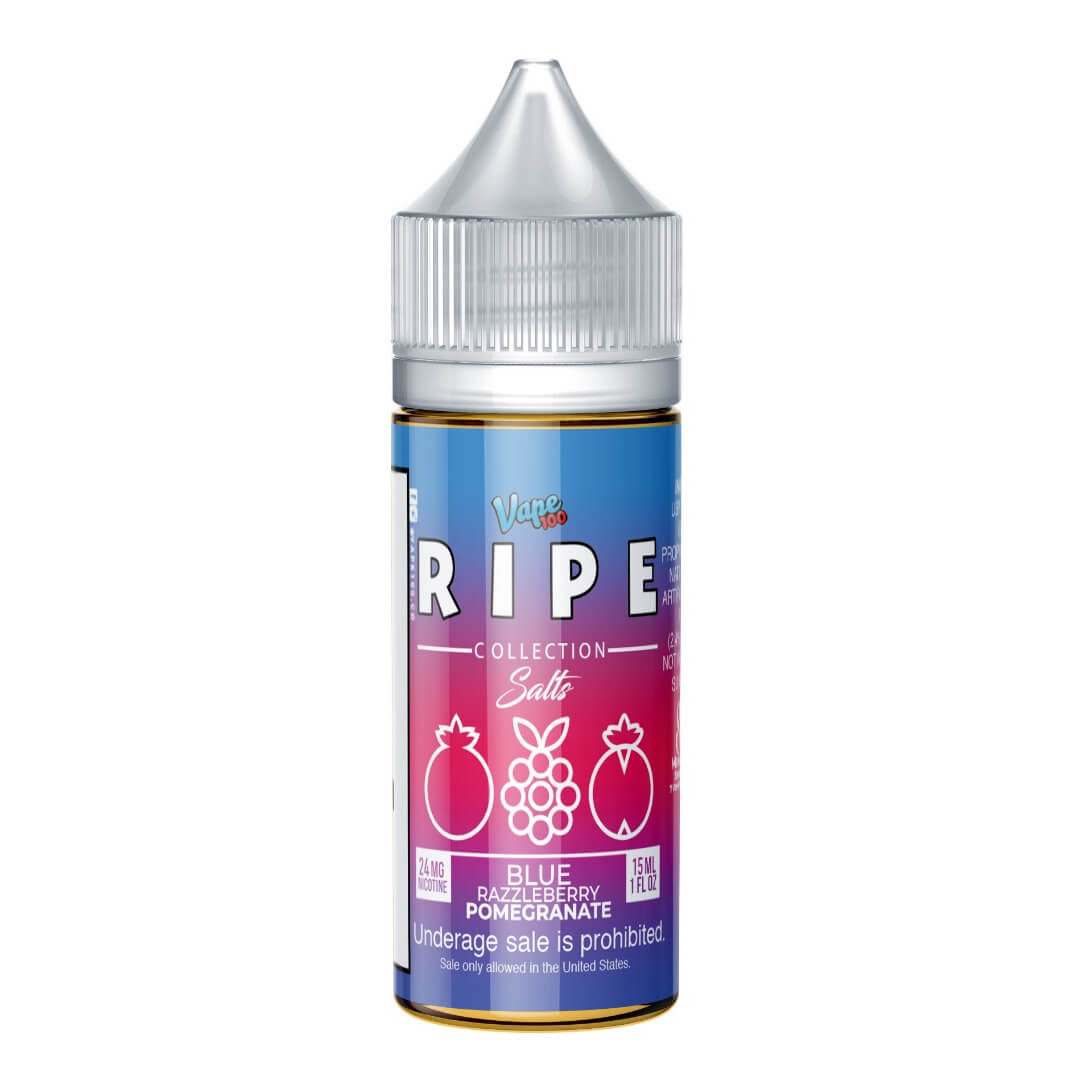 Ripe Collection Salts Blue Razzleberry Pomegranate eJuice – HYWAZE