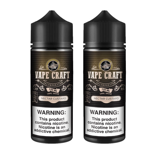 Vape Craft Nectar Custard 2 Bottle Bundle