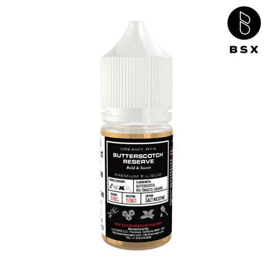 Glas BSX Salt Butterscotch Reserve eJuice