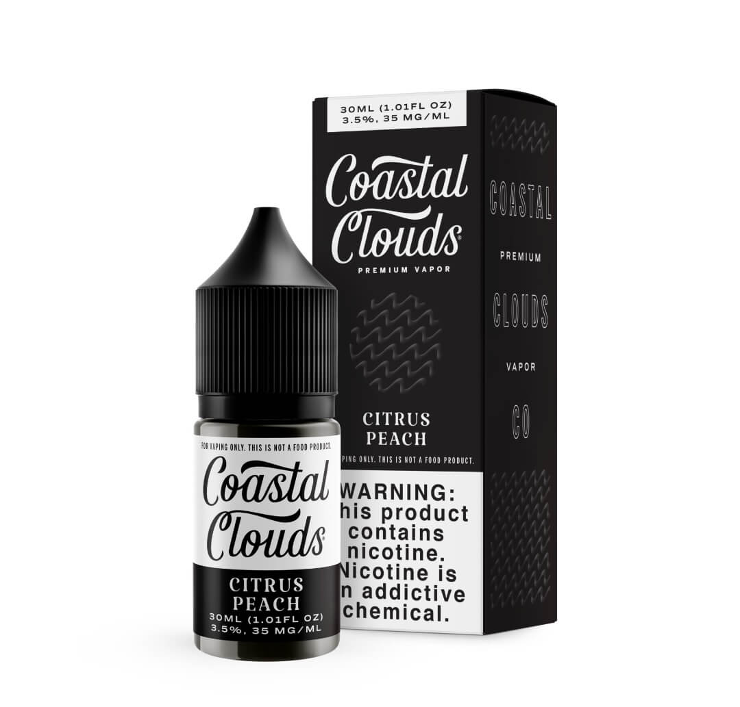 Coastal Clouds Salt Citrus Peach eJuice