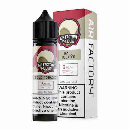 Air Factory Bold Tobacco eJuice