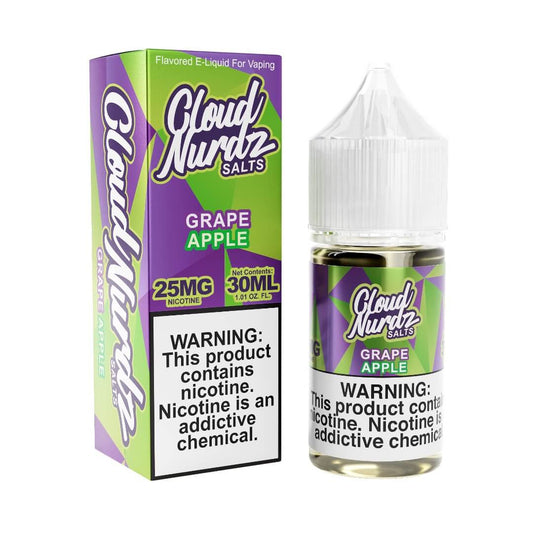 Cloud Nurdz Salts Grape Apple eJuice