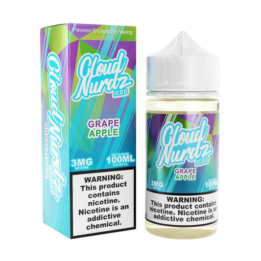 Cloud Nurdz Iced Grape Apple eJuice