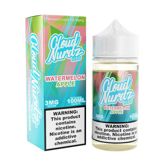 Cloud Nurdz Iced Watermelon Apple eJuice