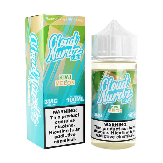 Cloud Nurdz Iced Kiwi Melon eJuice