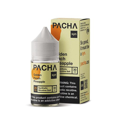 Pacha Salt Golden Peach Pineapple eJuice