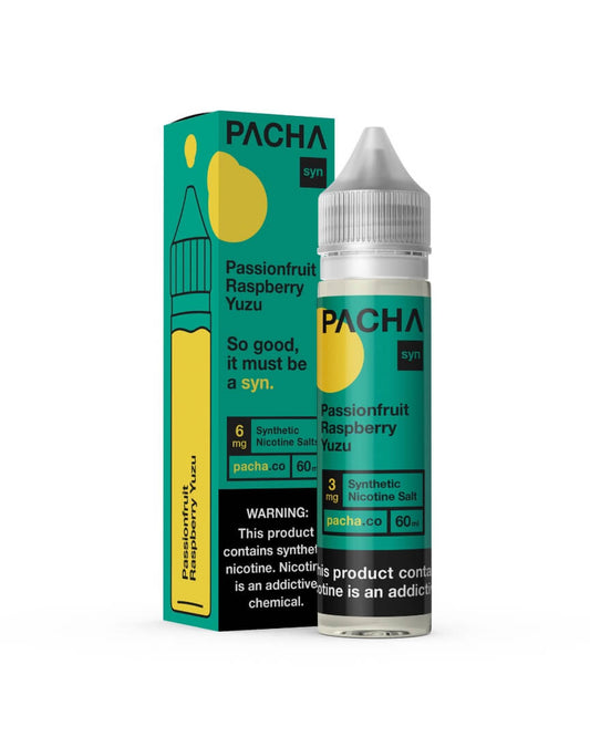 Pacha Passionfruit Raspberry Yuzu eJuice