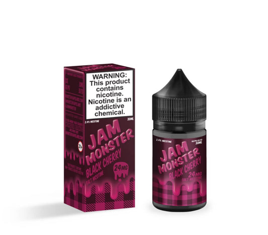 Jam Monster Salt Black Cherry eJuice