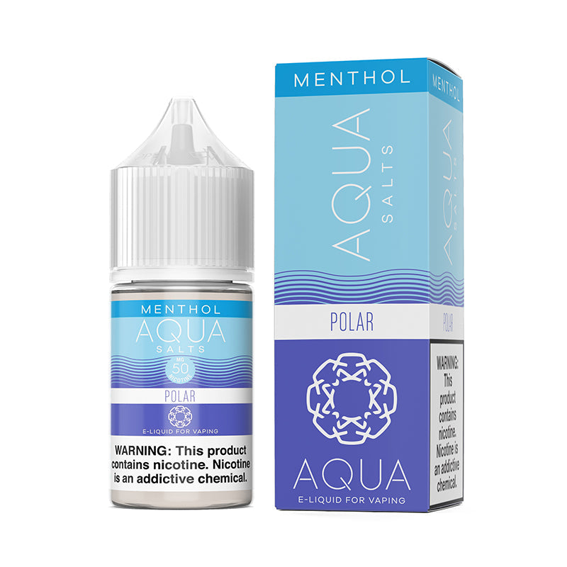 Aqua Menthol Salt Polar eJuice