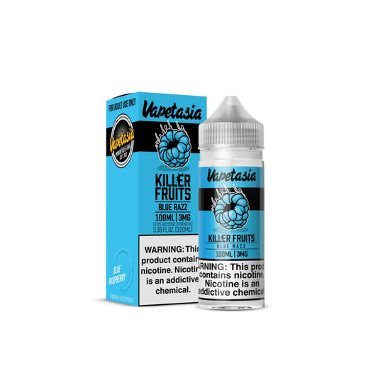 Vapetasia Killer Fruits Blue Razz eJuice