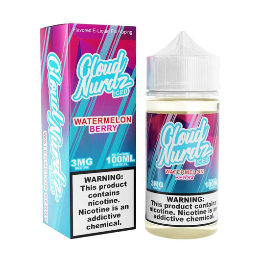 Cloud Nurdz Iced Watermelon Berry eJuice