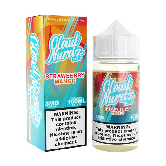 Cloud Nurdz Iced Strawberry Mango eJuice